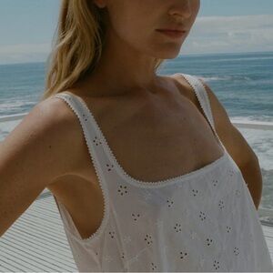 Doen Carina Dress in color Salt size S